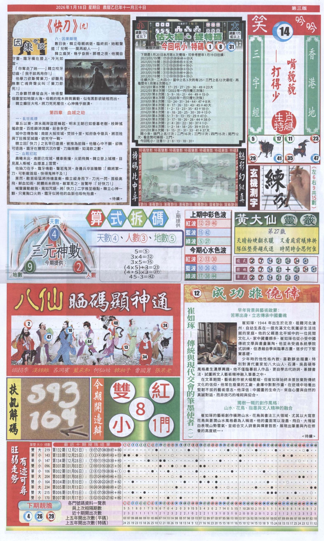 008期新报跑狗-1(正面)[图]