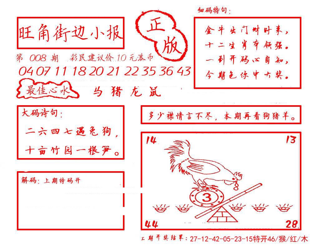 008期旺角街边小报[图]
