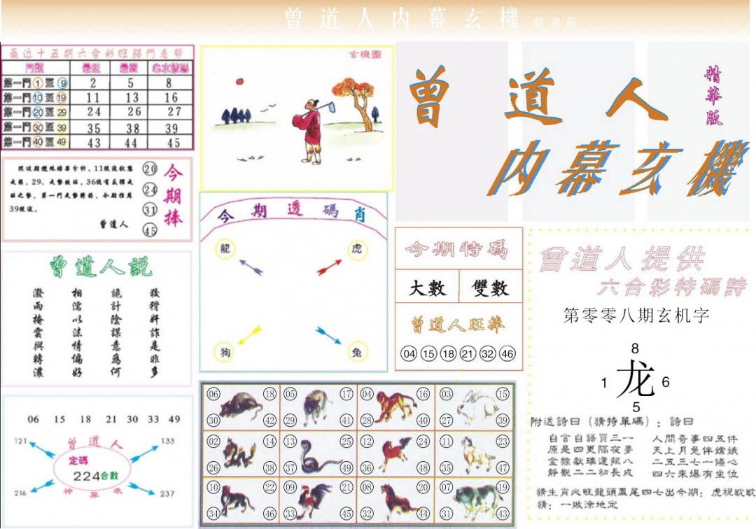 008期曾道人内幕精华版[图]