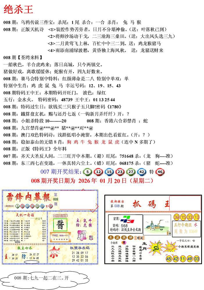008期蓝天报(绝杀王)[图]