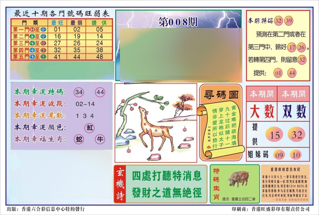 008期香港逢赌必羸(新图)[图]